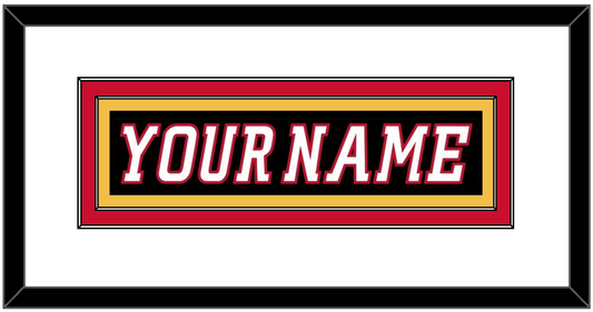 Calgary Nameplate - Alternate Black - Signature Tier 1