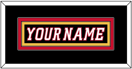 Calgary Nameplate - Alternate Black - Signature Tier 2