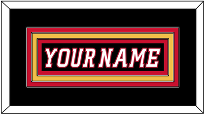 Calgary Nameplate - Alternate Black - Premier Tier 2