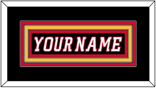 Calgary Nameplate - Alternate Black - Premier Tier 2