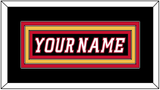 Calgary Nameplate - Alternate Black - Triple Mat 2