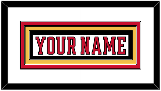 Calgary Nameplate - Road White (2017-2020) - Premier Tier 1