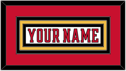 Calgary Nameplate - Road White (2017-2020) - Premier Tier 2