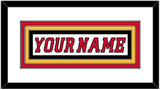 Calgary Nameplate - Road White (2007-2017) - Triple Mat 1