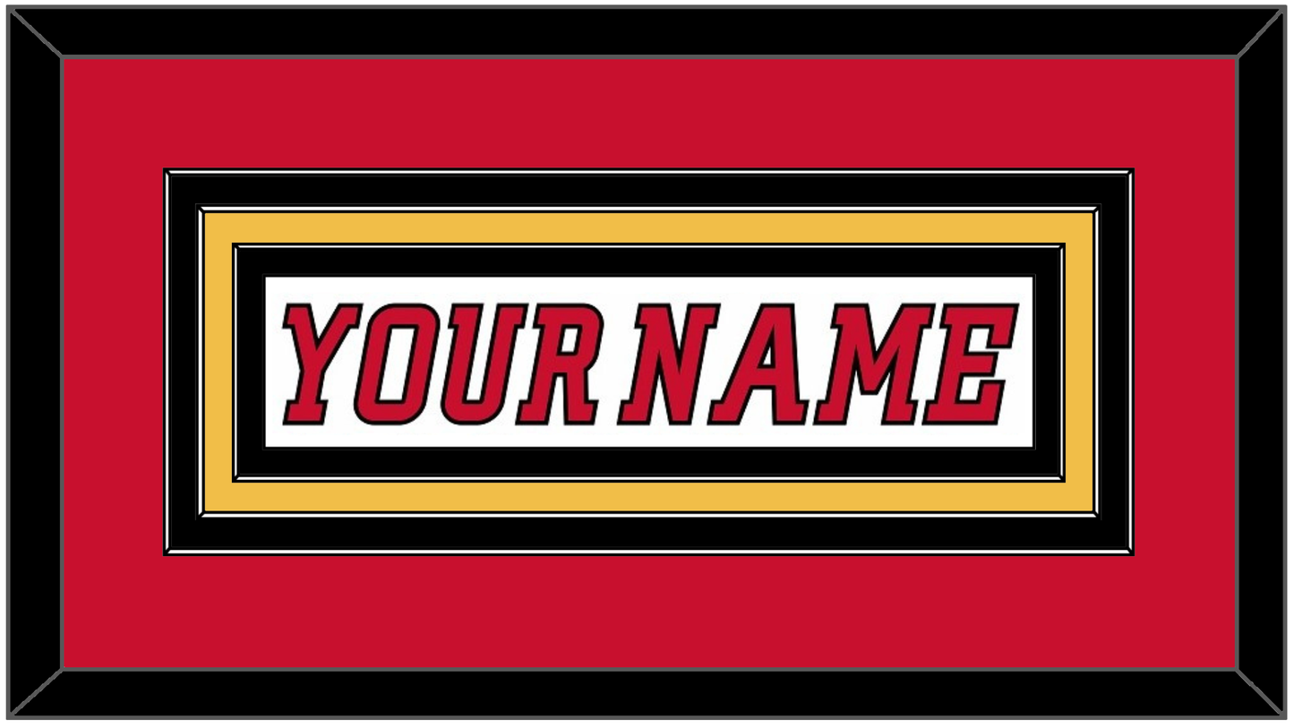 Calgary Nameplate - Road White (2007-2017) - Premier Tier 2