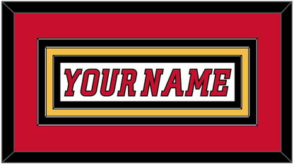 Calgary Nameplate - Road White (2007-2017) - Premier Tier 2