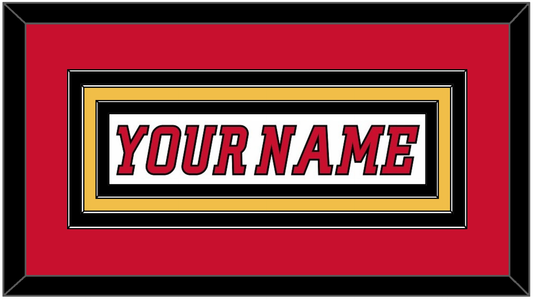 Calgary Nameplate - Road White (2007-2017) - Premier Tier 2