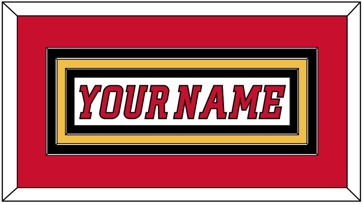 Calgary Nameplate - Road White (2007-2017) - Premier Tier 2