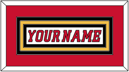 Calgary Nameplate - Road White (2007-2017) - Premier Tier 2