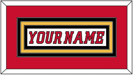 Calgary Nameplate - Road White (2007-2017) - Premier Tier 2