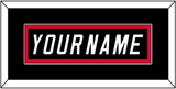 Carolina Nameplate - Alternate Black (2008-2017) - Single Mat 2
