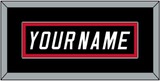 Carolina Nameplate - Alternate Black (2008-2017) - Single Mat 2