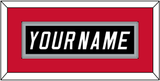 Carolina Nameplate - Alternate Black (2008-2017) - Single Mat 3
