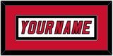 Carolina Nameplate - Home/Road White (2000-2007) - Single Mat 2