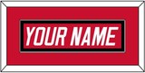Carolina Nameplate - Road Red (1997-2000) - Single Mat 2