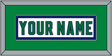 Carolina Nameplate - Heritage White - Single Mat 3