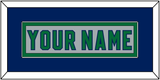 Carolina Nameplate - Reverse Retro Gray (2020-2021) - Single Mat 3