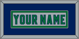 Carolina Nameplate - Reverse Retro Gray (2020-2021) - Single Mat 3