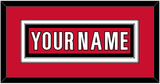 Carolina Nameplate - Home Red (2017-2022) - Double Mat 2