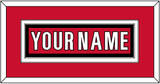 Carolina Nameplate - Home Red (2017-2022) - Double Mat 2