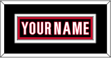 Carolina Nameplate - Home Black (2022-2023) - Double Mat 3