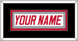 Carolina Nameplate - Home White (1997-2000) - Double Mat 3