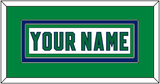 Carolina Nameplate - Heritage White - Double Mat 2