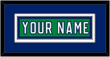 Carolina Nameplate - Heritage Green (2018-2023) - Double Mat 3