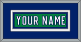 Carolina Nameplate - Heritage Green (2018-2023) - Double Mat 3