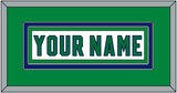 Carolina Nameplate - Heritage White - Double Mat 2