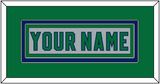 Carolina Nameplate - Reverse Retro Gray (2020-2021) - Double Mat 2