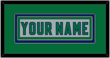 Carolina Nameplate - Reverse Retro Gray (2020-2021) - Double Mat 2