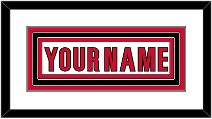 Carolina Nameplate - Road White (2019-2025) - Premier Tier 1