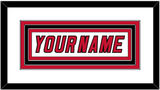 Carolina Nameplate - Home/Road White (2000-2007) - Triple Mat 1