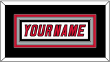 Carolina Nameplate - Road White (2007-2013) - Triple Mat 4