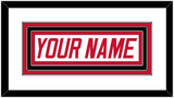 Carolina Nameplate - Home White (1997-2000) - Triple Mat 1