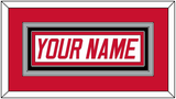 Carolina Nameplate - Home White (1997-2000) - Triple Mat 3