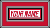 Carolina Nameplate - Home White (1997-2000) - Triple Mat 3