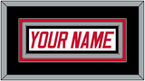 Carolina Nameplate - Home White (1997-2000) - Triple Mat 4
