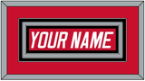 Carolina Nameplate - Road Red (1997-2000) - Triple Mat 2