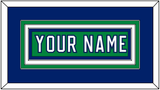 Carolina Nameplate - Heritage Green (2018-2023) - Triple Mat 3