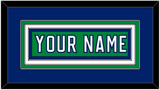 Carolina Nameplate - Heritage Green (2018-2023) - Triple Mat 3