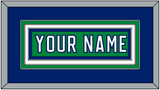 Carolina Nameplate - Heritage Green (2018-2023) - Triple Mat 3