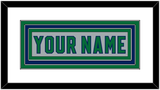 Carolina Nameplate - Reverse Retro Gray (2020-2021) - Triple Mat 1