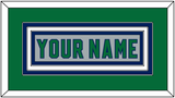 Carolina Nameplate - Reverse Retro Gray (2020-2021) - Triple Mat 2