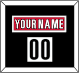 Carolina Nameplate & Number (Shoulder) - Road White (2013-2019) - Single Mat 2