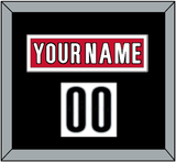 Carolina Nameplate & Number (Shoulder) - Road White (2013-2019) - Single Mat 2