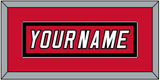 Carolina Nameplate - Alternate Red (2022-2023) - Single Mat 2