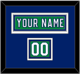Carolina Nameplate & Number (Shoulder) - Heritage Green (2018-2023) - Triple Mat 3