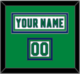 Carolina Nameplate & Number (Shoulder) - Heritage White - Triple Mat 2